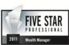 Five Star Professional Wealth Manager - 2011