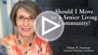 Should i move to a senior living community?
